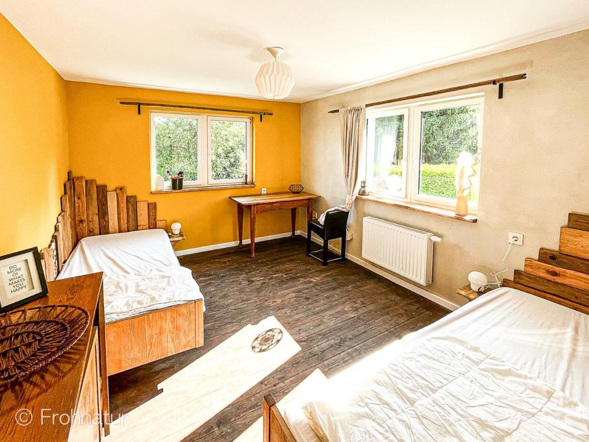Tolles Ferienhaus Frohnatur Mit Sauna In Ruhiger Lage Plauen Luaran gambar
